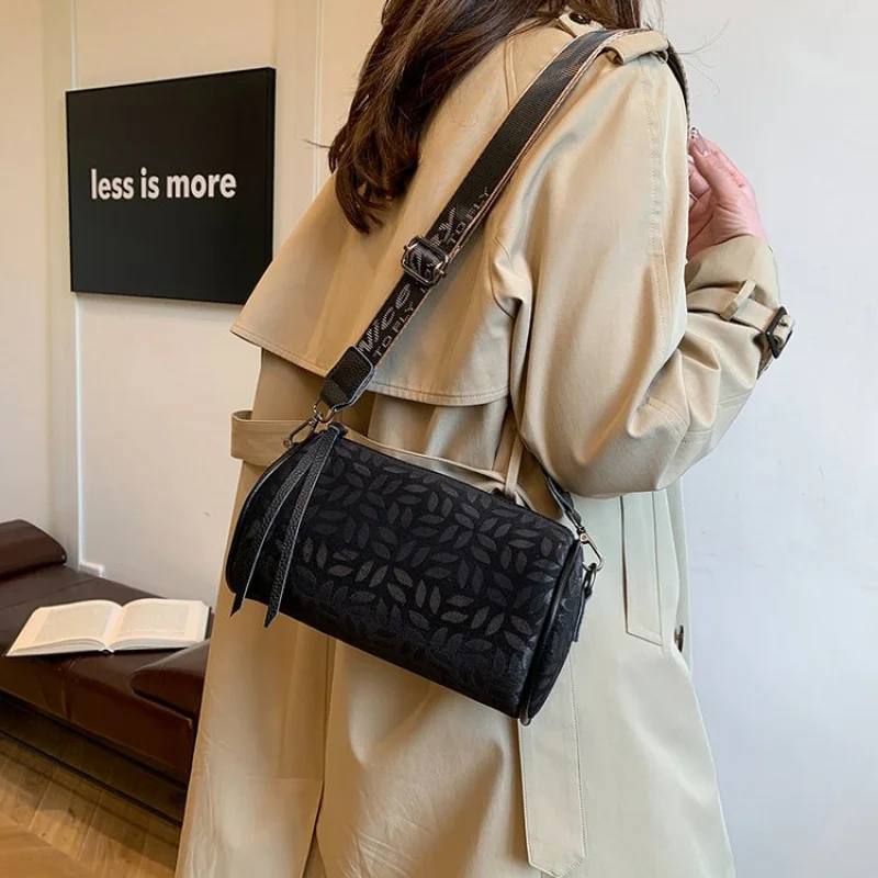 

Durable Women's Crossbody Bag Leather Shoulder Bag, Handbag Tote Bag Messenger Bag Luxury Brand Famous Elegant