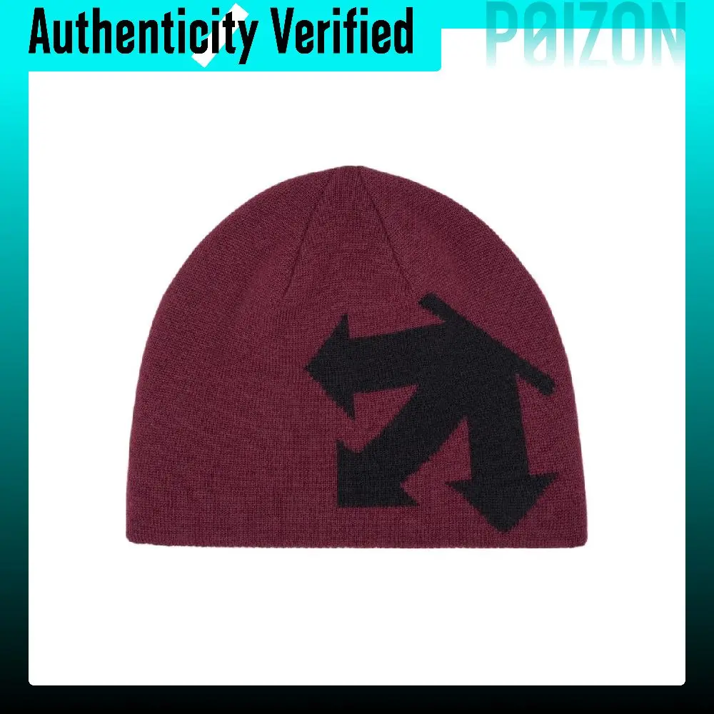 DESCENTE Beanies Unisex Red/Black/White D5133TKC01