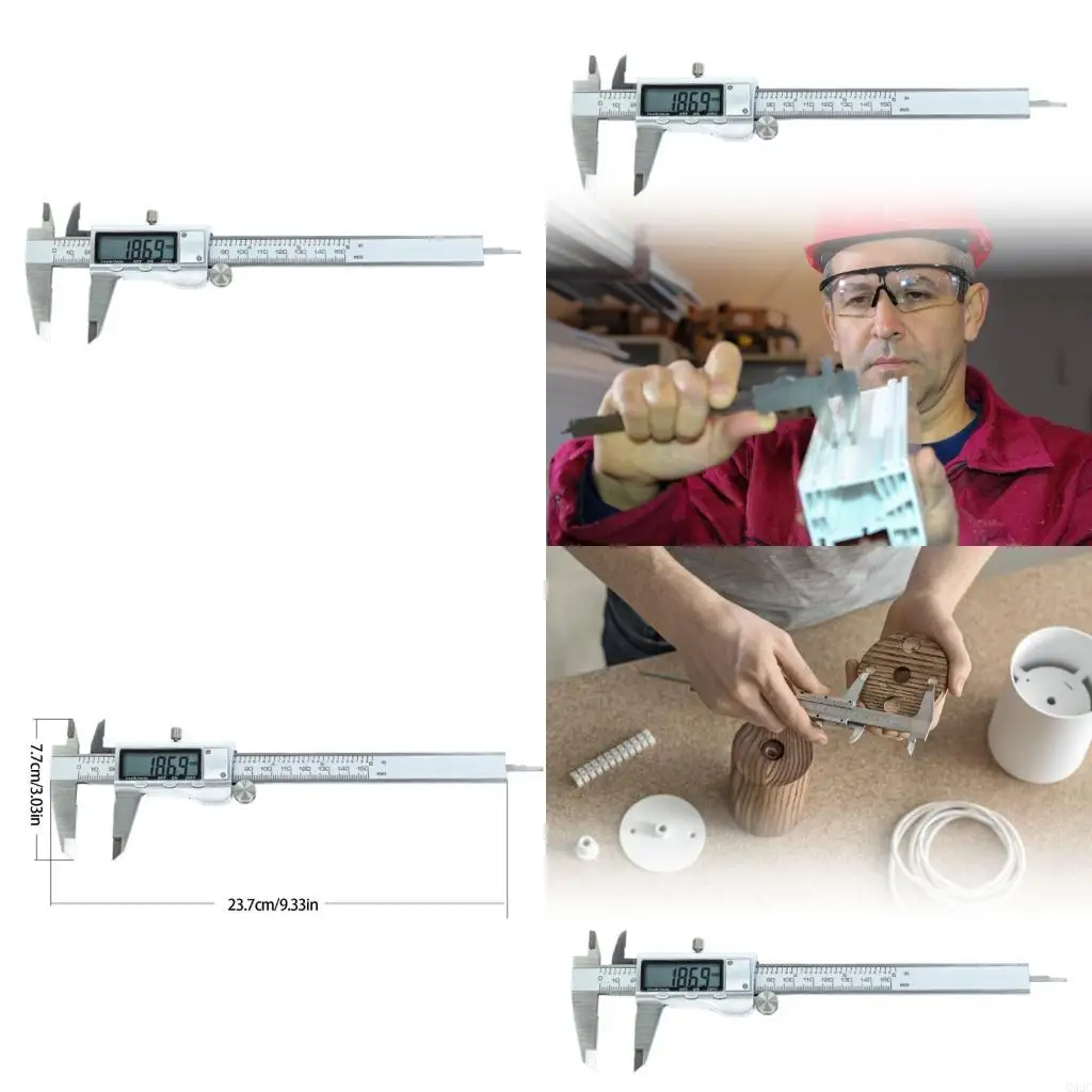 G92C Digital Pachometer Metal Caliper Professional Vernier Calibers Measuring Tool