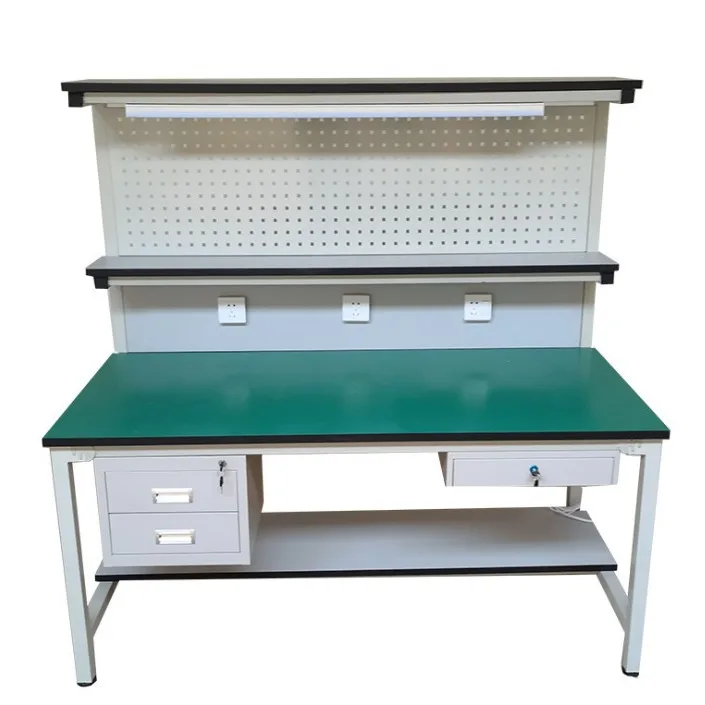 Anti-static workbench Square tube workbench Double-layer workbench Packaging table