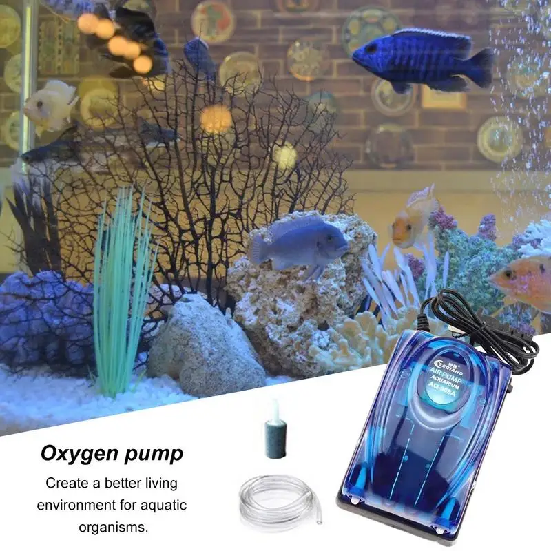 Sauerstoff pumpe für Aquarium Aquarium Luftpumpe Hydro po nische Sauerstoff be lüfter leise Sauerstoff pumpe elektrische Geräusch reduzierung Aquarium