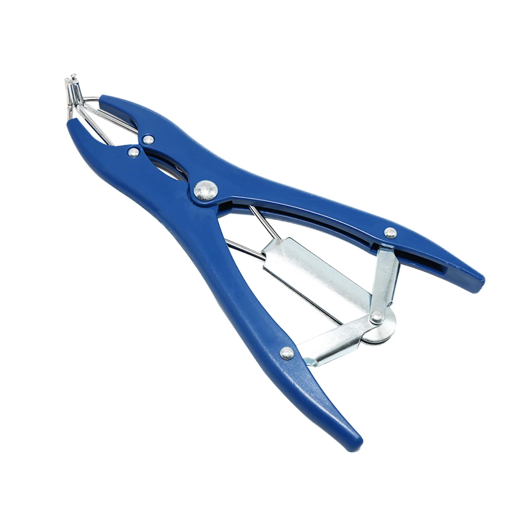 1 Set Livestock Sheep Tail Docking Clamp Bloodless Castration Pliers and Tail Docking Castration Ring Expansion Clamp