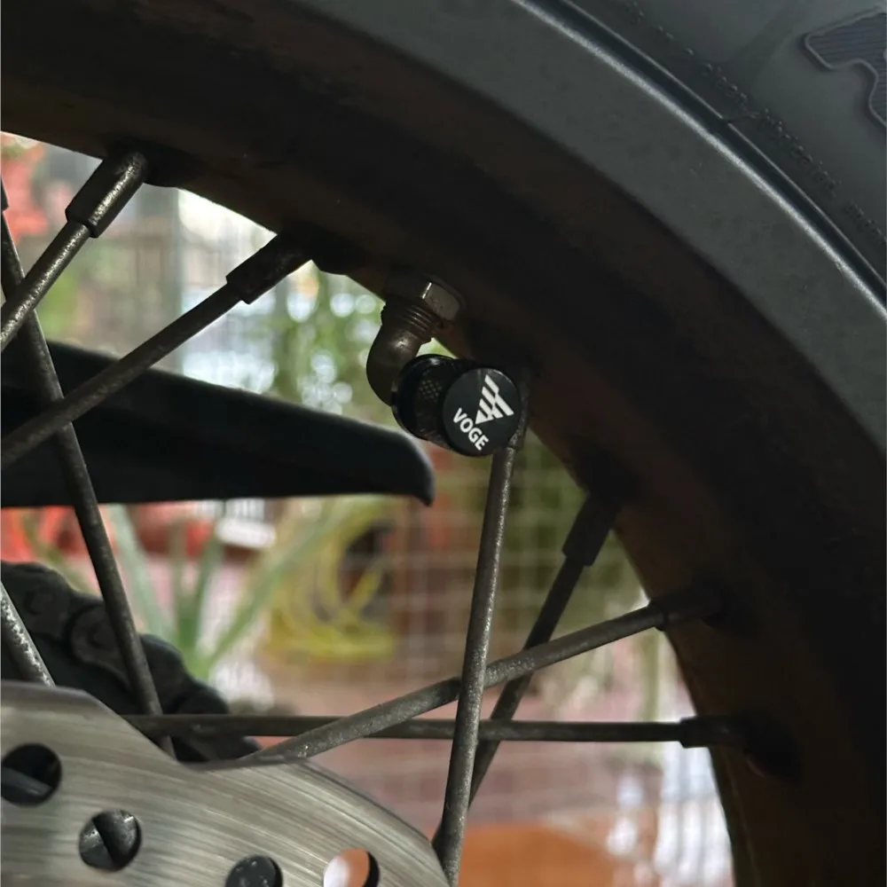 2 uds tapas de válvula de neumático cubiertas de vástago de neumático Airdust impermeable para Loncin Voge 300DS 300RR 300R 300AC 300 AC 300 RR 300 R 300 DS