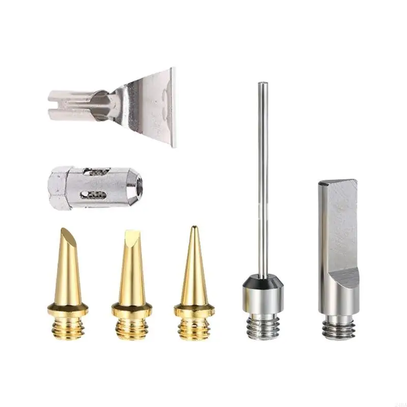 

24BA Alloys Butanes Gas Soldering Iron Tips Set of 7 for Electronics Repair and More