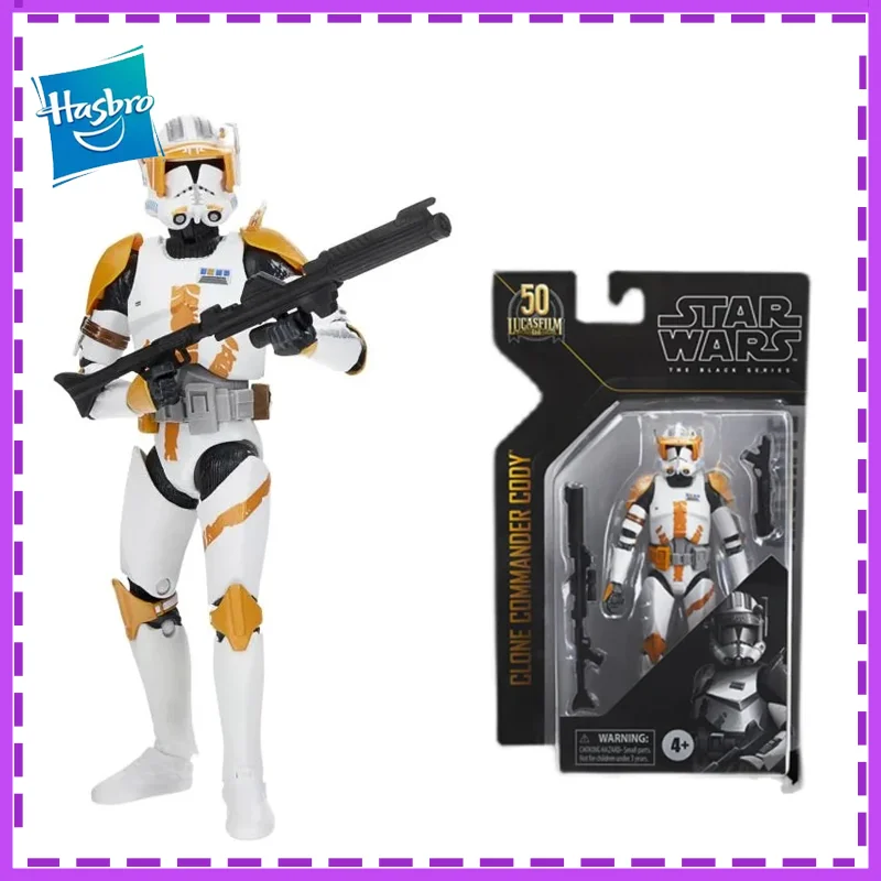 

Hasbro Star Wars Clone Commander Cody Anime Figures Active Joint Action Figure Collectible Model Toys Children Birthday Gift