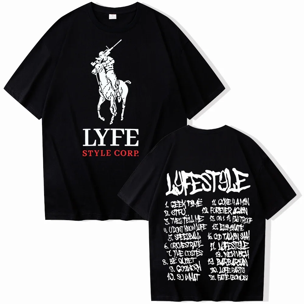 

Yeat Lyfestyle 2025 T-shirt Man Women Harajuku O-neck Summer Casual Shirt