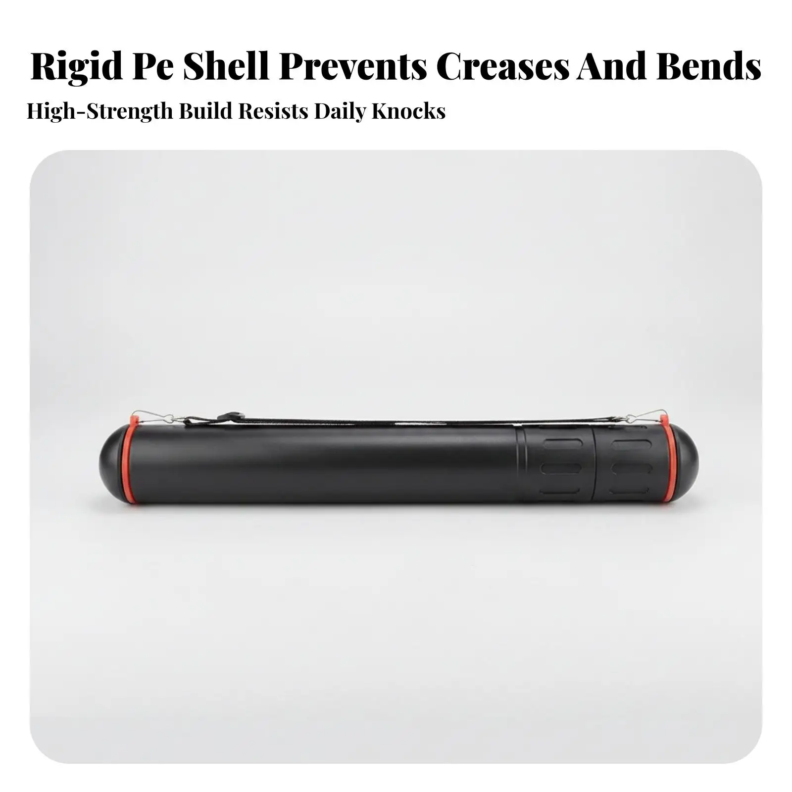 Telescopic Drawing Tube Waterproof Extendable Poster Tube Adjustable for Artists