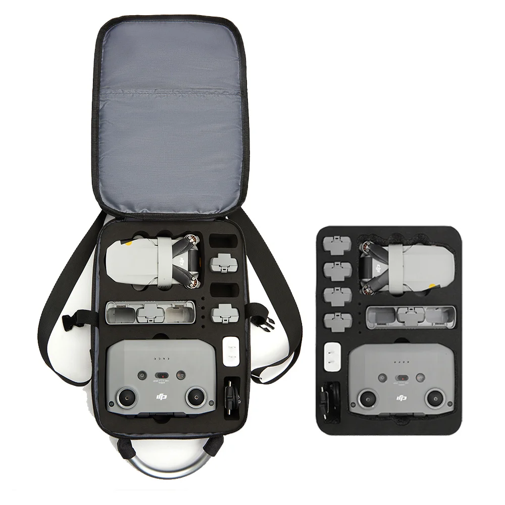 Borsa di stoccaggio per DJI Mini2 bagagli zaino rigido a doppia spalla per DJI Mini 2 valigia accessori per droni
