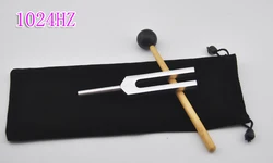 1024HZ/2048hz/4096hz aluminum tuning fork with gift bag sound hammer educational equipment