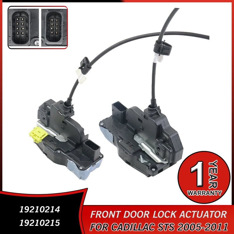 

19210214 19210215 Front Door Lock Actuator Mechanism For Cadillac STS 2005 2006 2007 2008 2009 2010 2011 Accessories 15147070