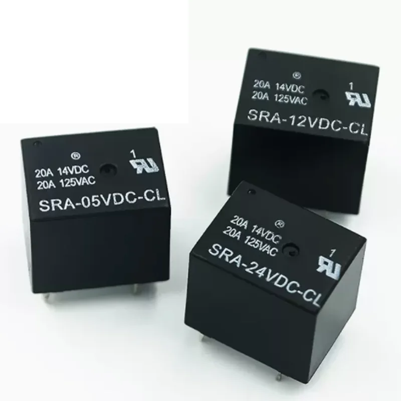 4-pin 5-pin| SRA- 12 24VDC-CL 12V 24V T74 20A Relay