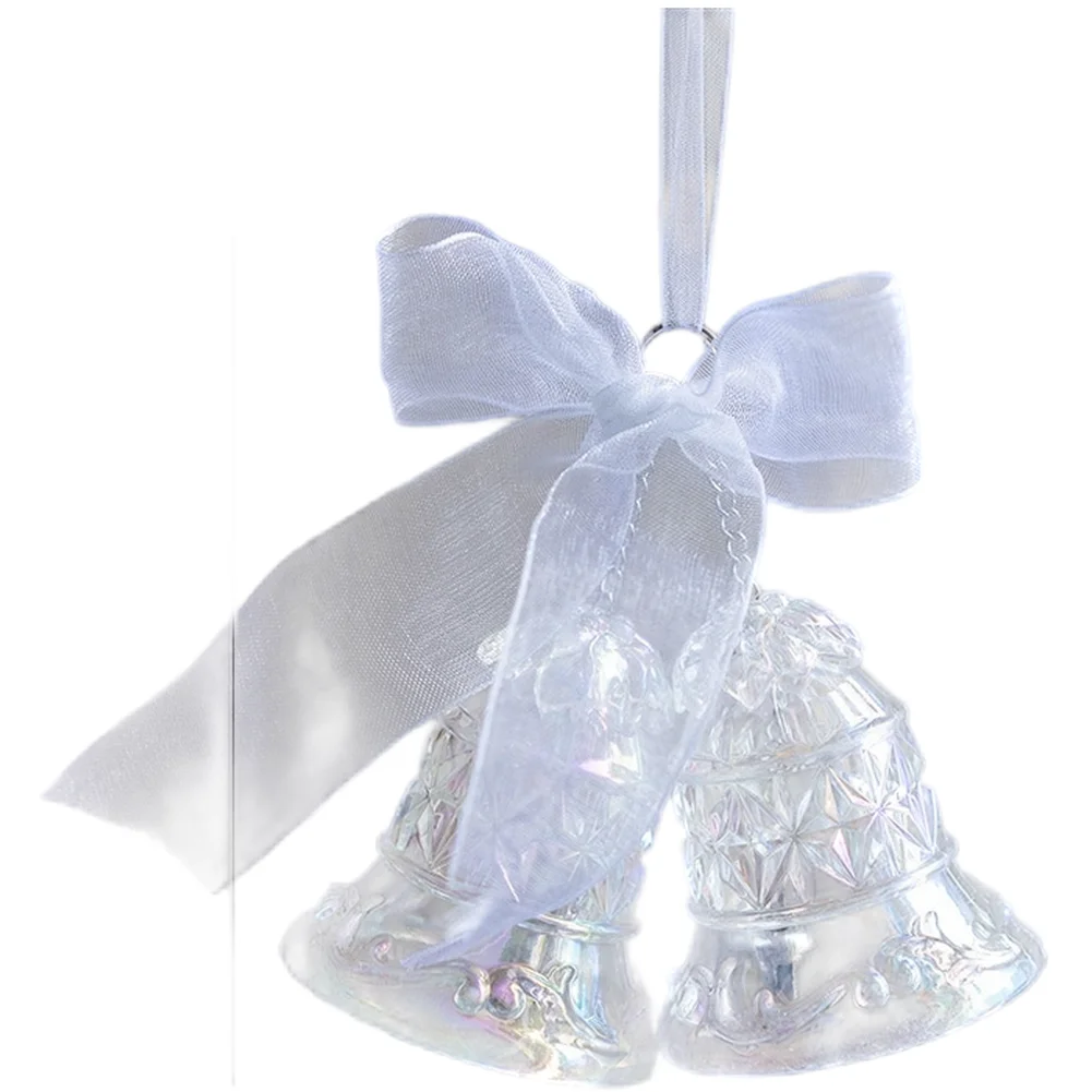 

Lightweight Transparent Acrylic Christmas Tree Ornament Hanging Decoration with Colorful Effects for Seasonal Decor