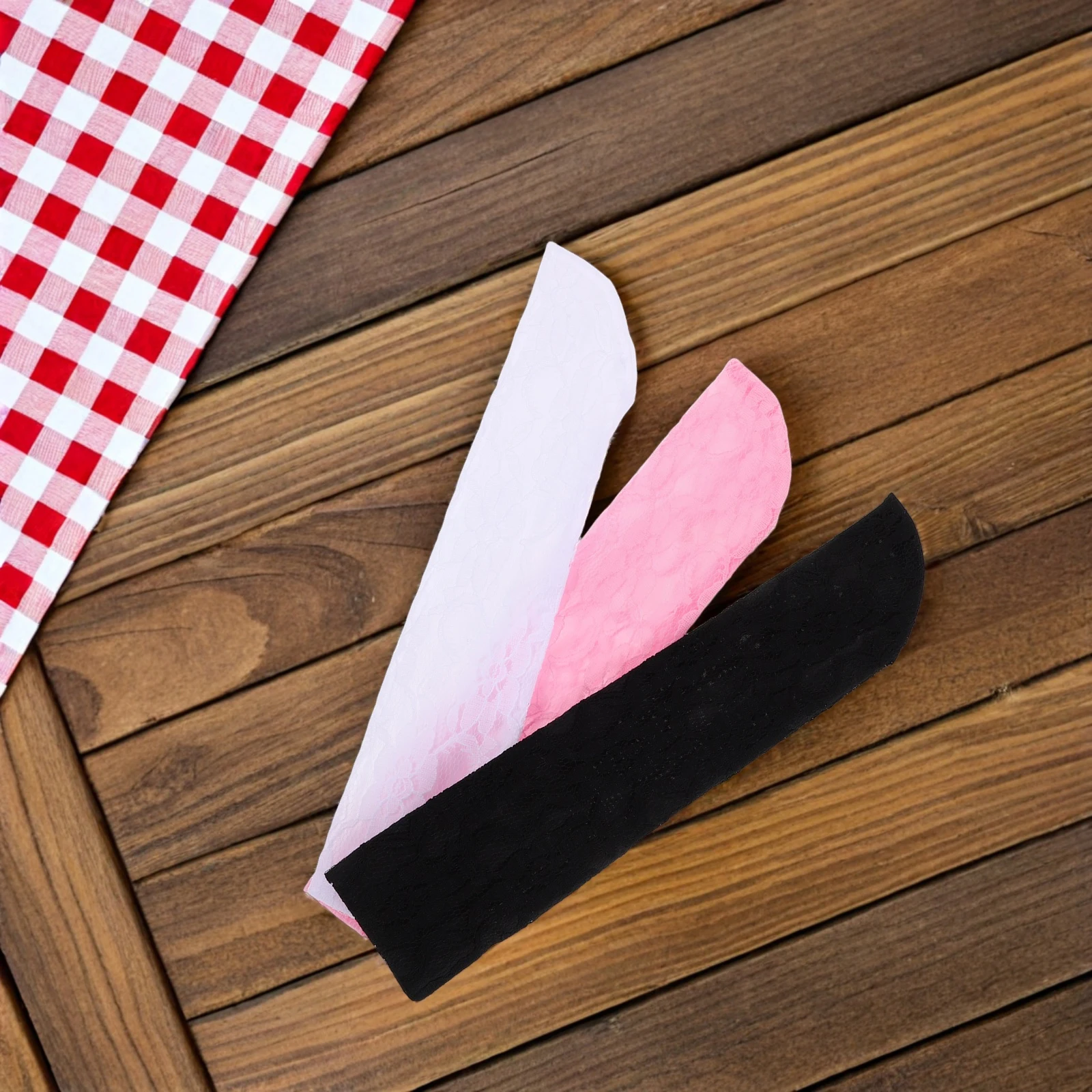 

3 Pcs Handheld Fan Carrier Lace Protector Sleeves Accessories Bag Japanese Party Bags