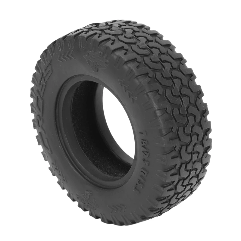 2PCS 1.55 Inch Rubber Tires For 1/14 Rm8 Baja RC Rock Crawler Remote Control Car Tyres