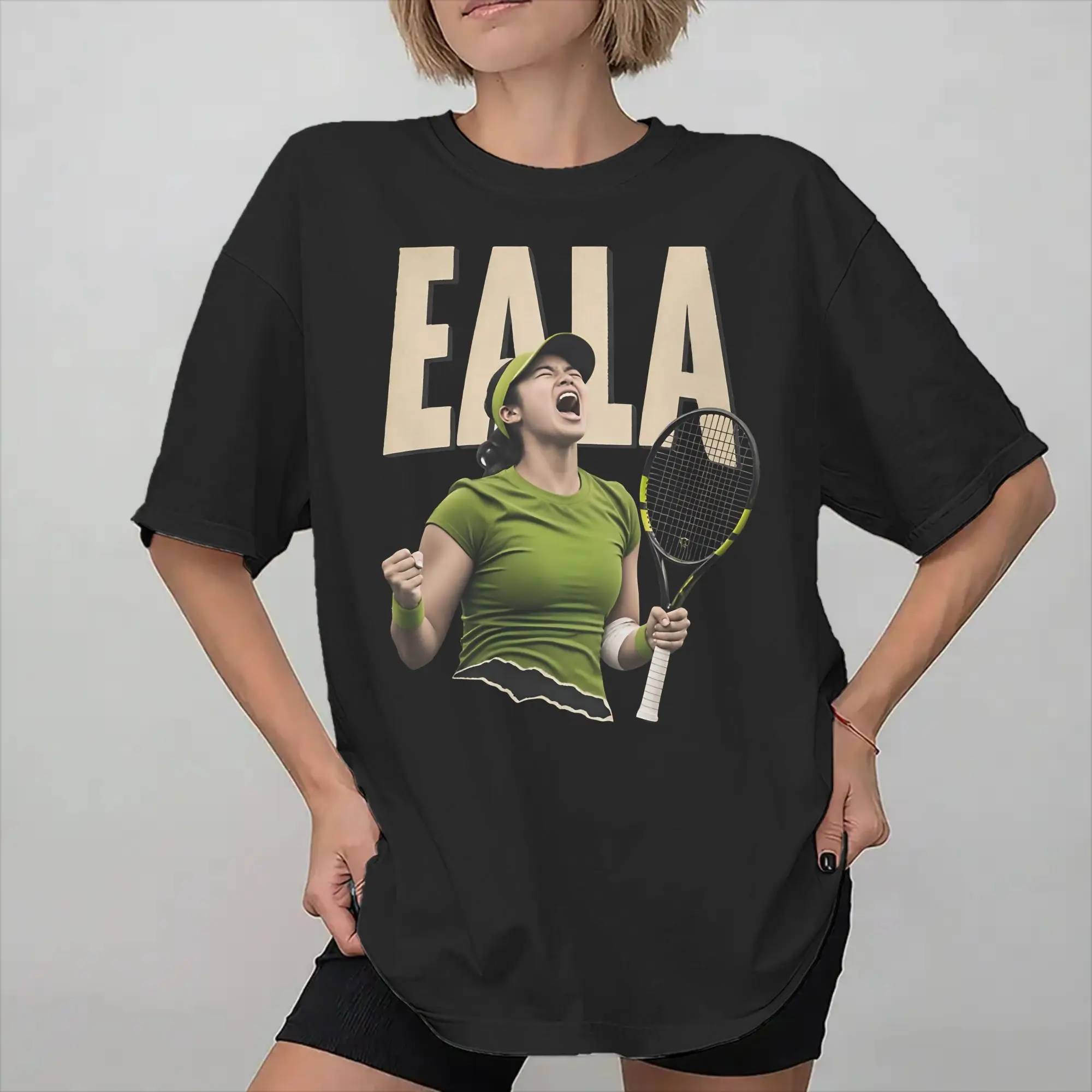 Graphic Printing Alexandra Alex Eala tennis 2026 T Shirt for Men Women  100% Cotton Tee Shirt Short Sleeve Clothing