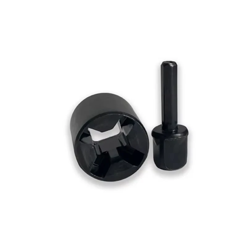 

Адаптер для ножничного домкрата, простой в использовании инструмент для домкрата прицепа, сверхмощный стальной инструмент, эргономичный адаптер для электрической дрели для придорожного ремонта