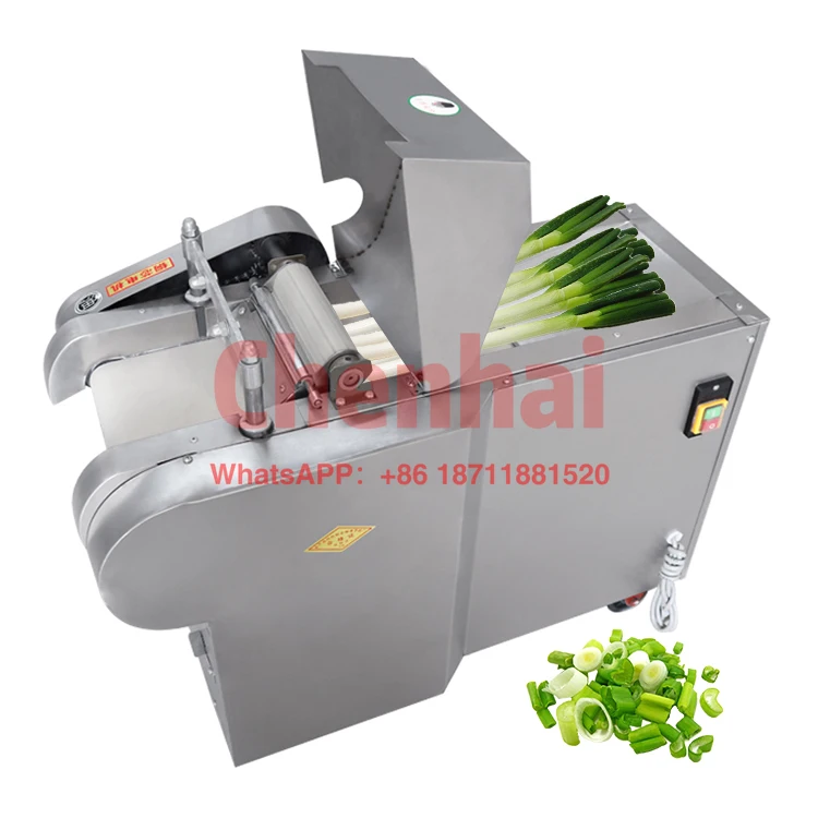 Multifunctional Commercial Industrial Vegetable Cutting Machine for Root Leafy Parsley Spinach Cabbage Potato Carrot