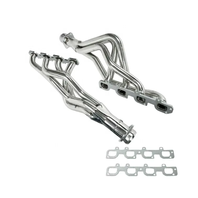 Long Tube Stainless Performance Headers Exhaust System For 09-18 Dod*ge Ram 1500 5.7L HEMI Engines