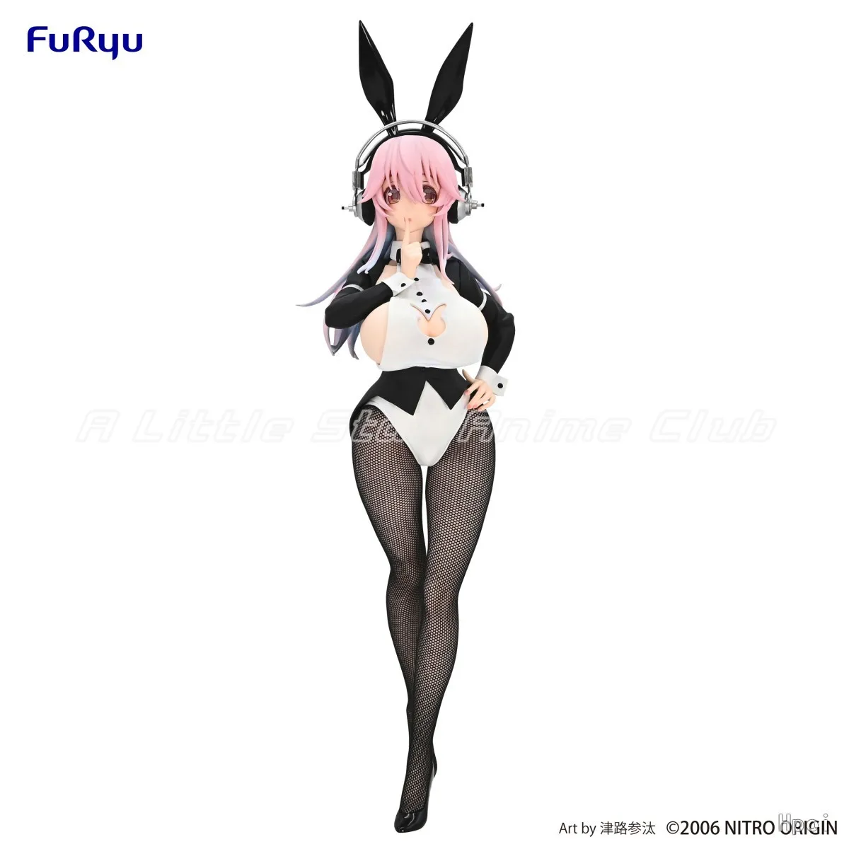 FuRyu BiCute Bunnies Figure SUPER SONICO New Bunny Girl Toys Model Gift Collection view 2
