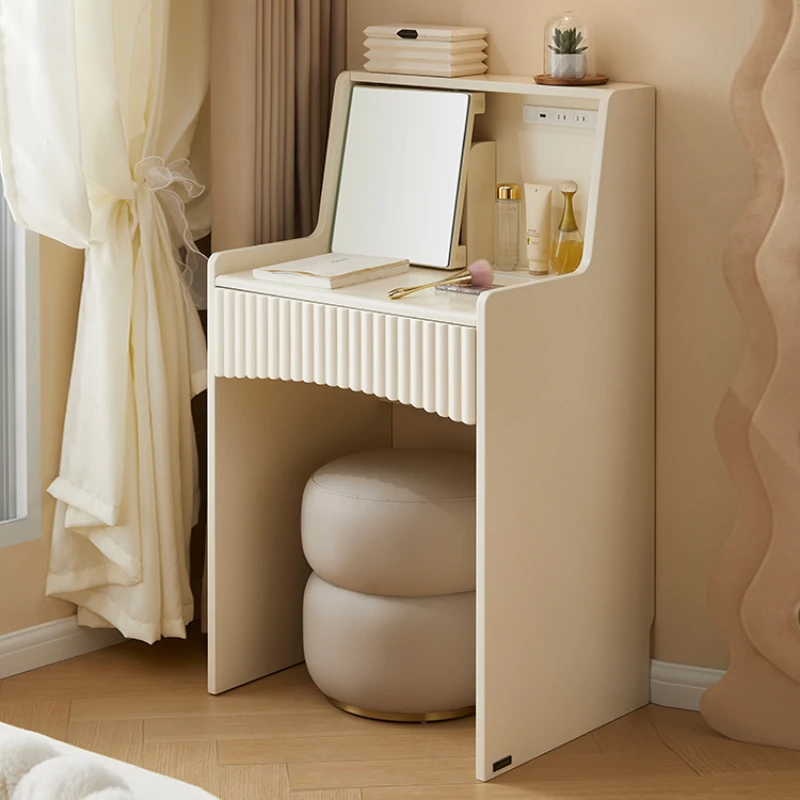 Minimalist Furnitures Wooden Makeup Stand Bedside Table Dresser Small Vanity Desk Organizer Penteadeira Camarim Room Bedroom