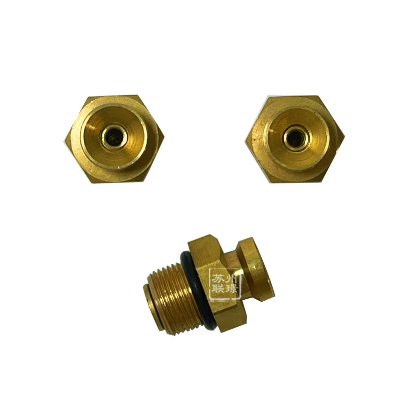 Inflatable shaft inflation nozzle copper core air nozzle horn mouth pointed flat head air nozzle accessories 10 pieces
