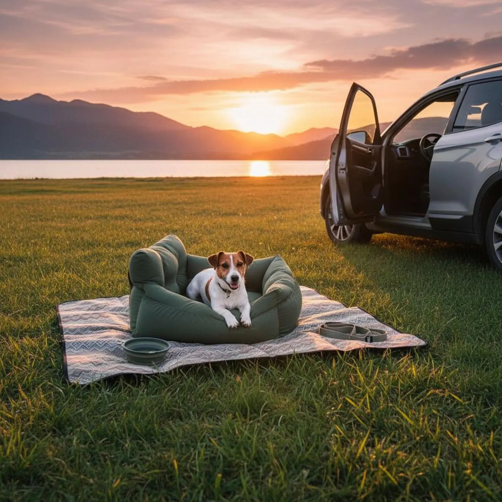 portable-pet-travel-bed-safety-leash-small-dog-booster-seat-dog-car-booster-seat-multi-function-vehicle-accessory-for-felines
