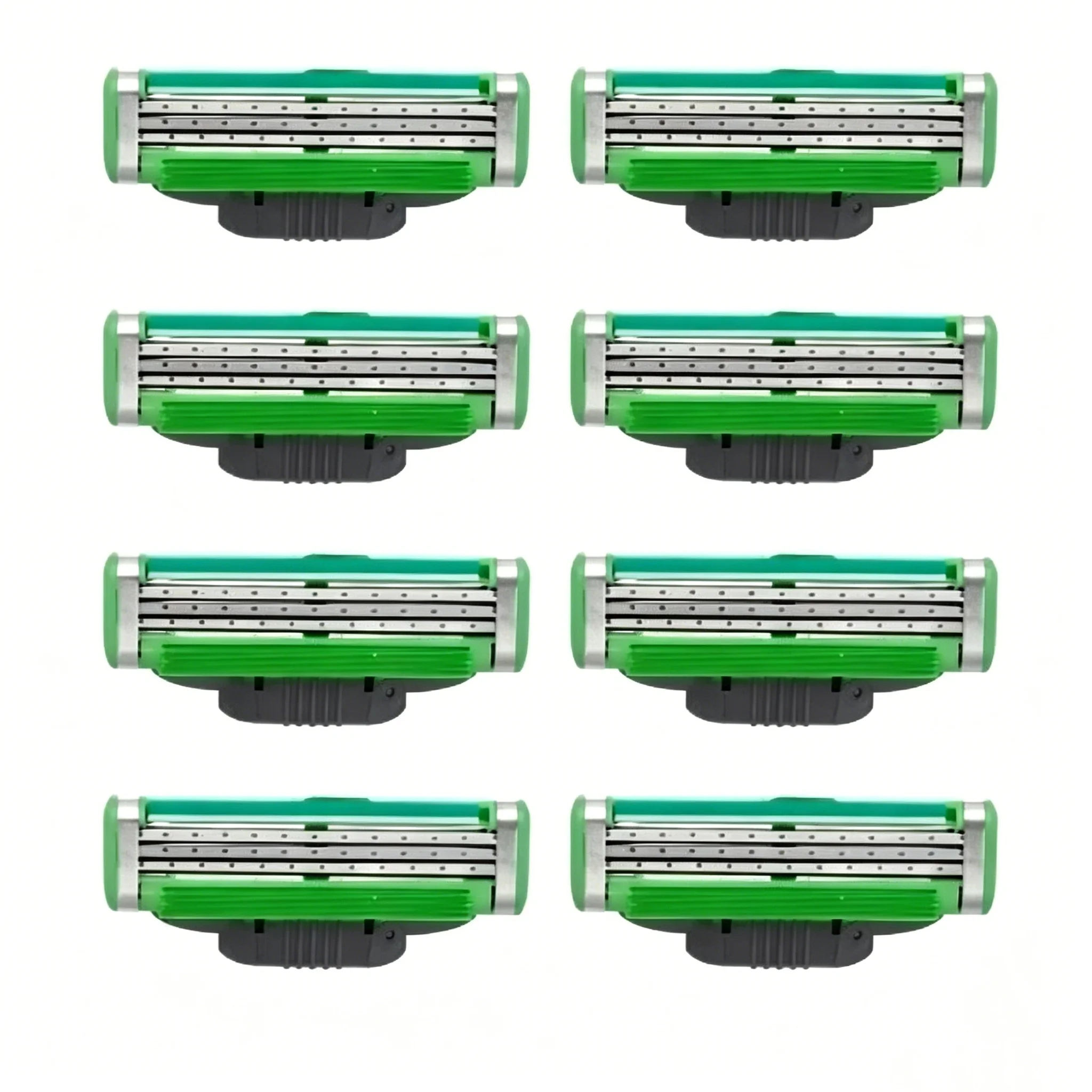 New Stainless Steel Blade Sharp 3 Layer Safety Razor  3 Manual Razor Blades Replacement Refills Blades
