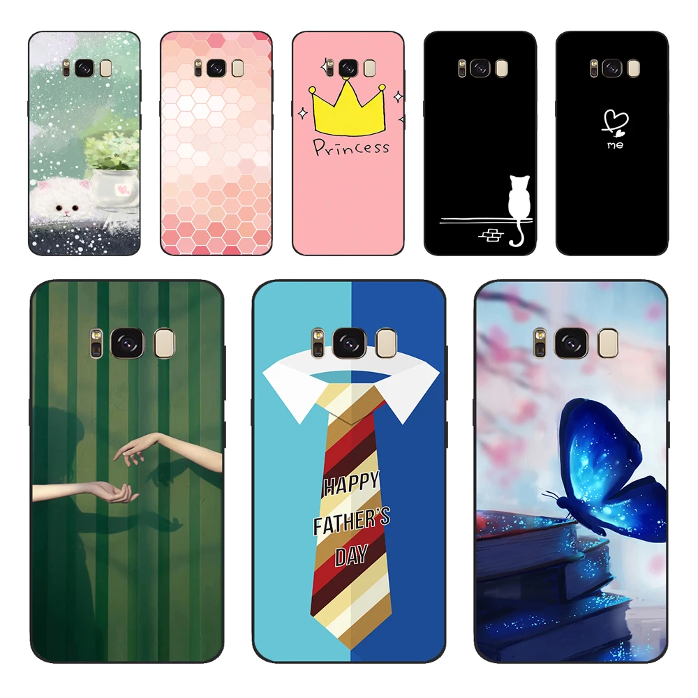 

Чехол для Samsung Galaxy S8 Мягкий силиконовый чехол из ТПУ S8 PLUS для Samsung S8/S8 Plus Защитный чехол для телефона