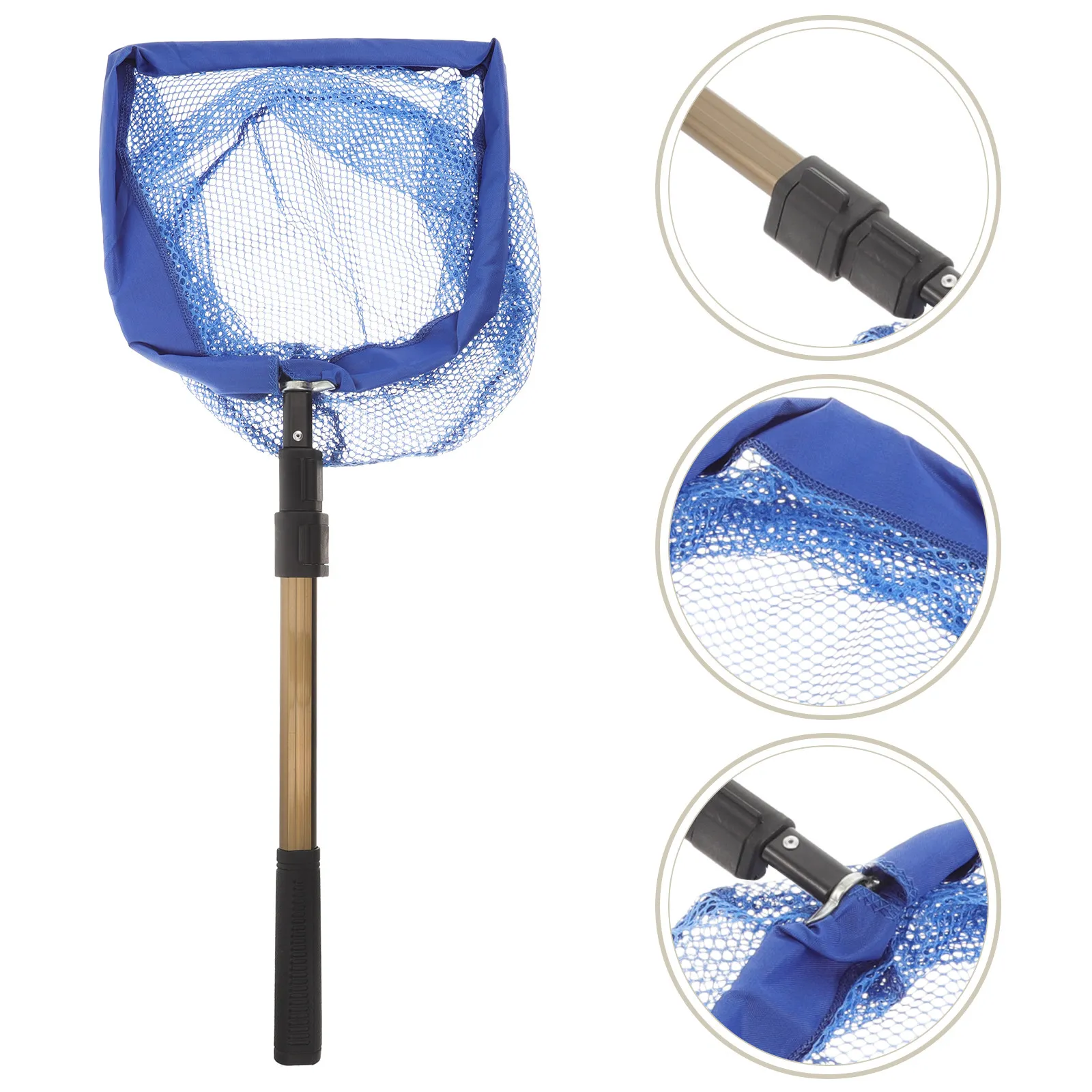 

High-End Aluminum Alloy Tennis Ball Catcher Telescopic Handle Portable Ball Picker for Table Tennis Training Gym School Outdoor