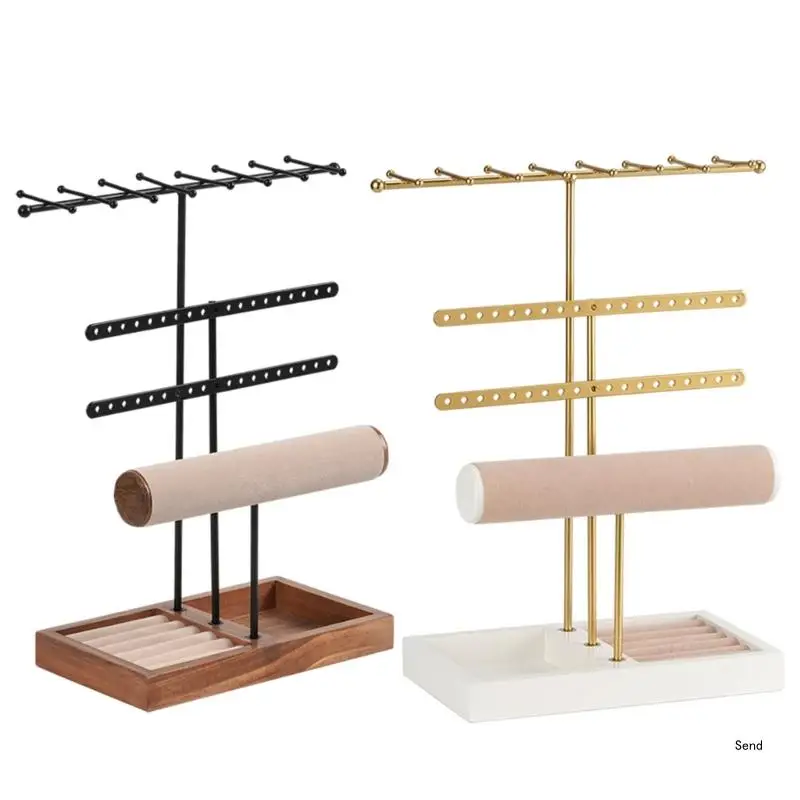 Stylish Jewelry Display Rack Jewelry Hanger Desktop Jewelry for Rings