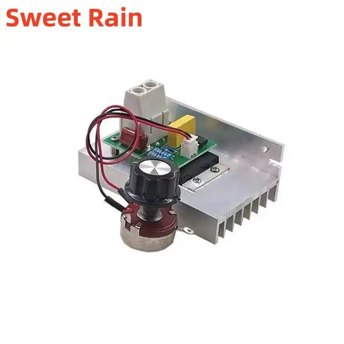 AC Motor Speed Controller 10000W 220V SCR Electric Voltage Regulator Dimmer Motor Speed Temperature Voltage Controller