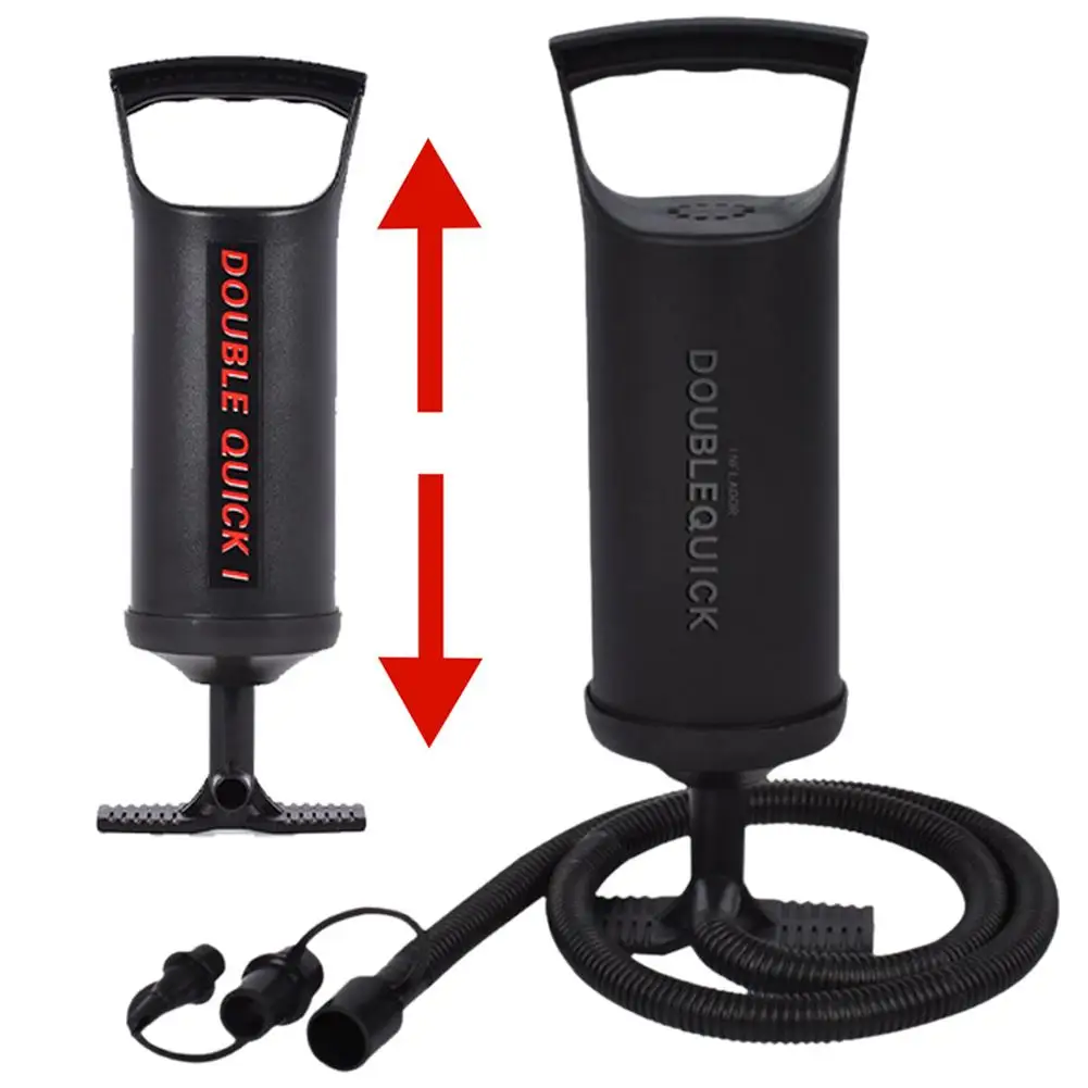 High Pressure Double Action Hand Pump Detachable Handle 4L Air Inflator SUP Stand Up Paddle Board Surfboard Kayak Boat