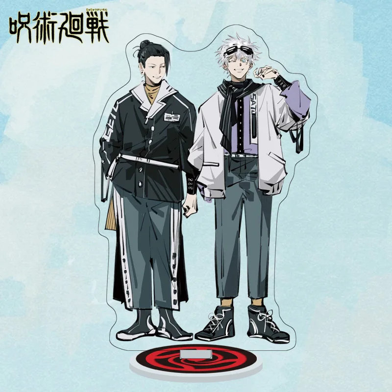 

Anime Jujutsu Japanese Anime Peripherals Gojo Satoru/Kugisaki Nobara Acrylic Stand Collectible Desk Ornmanents Creative Gifts