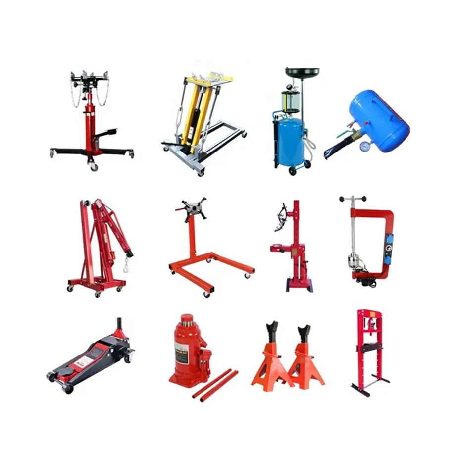 

Suitable forWorkshop Car Repair Tools Combo Hydraulic Jack, Oil Changer, Engine Stand, Tire Repair Machine