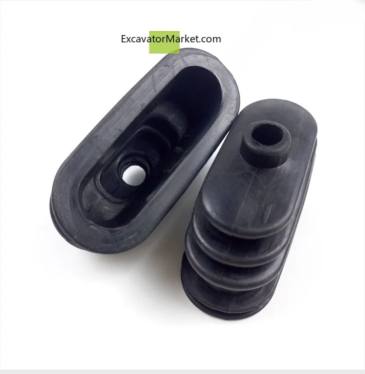 For Daewoo Doosan DH55 60 80-7 Excavator travel push rod dustproof cover Joystick handle rubber dust cover Excavator Accessories