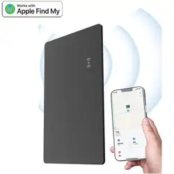 Rechargeable Charging Air Wallet Card Ultra Thin Tracker For APPLE IOS Find My With MFi Certification Keys Suitcase Bag Locator