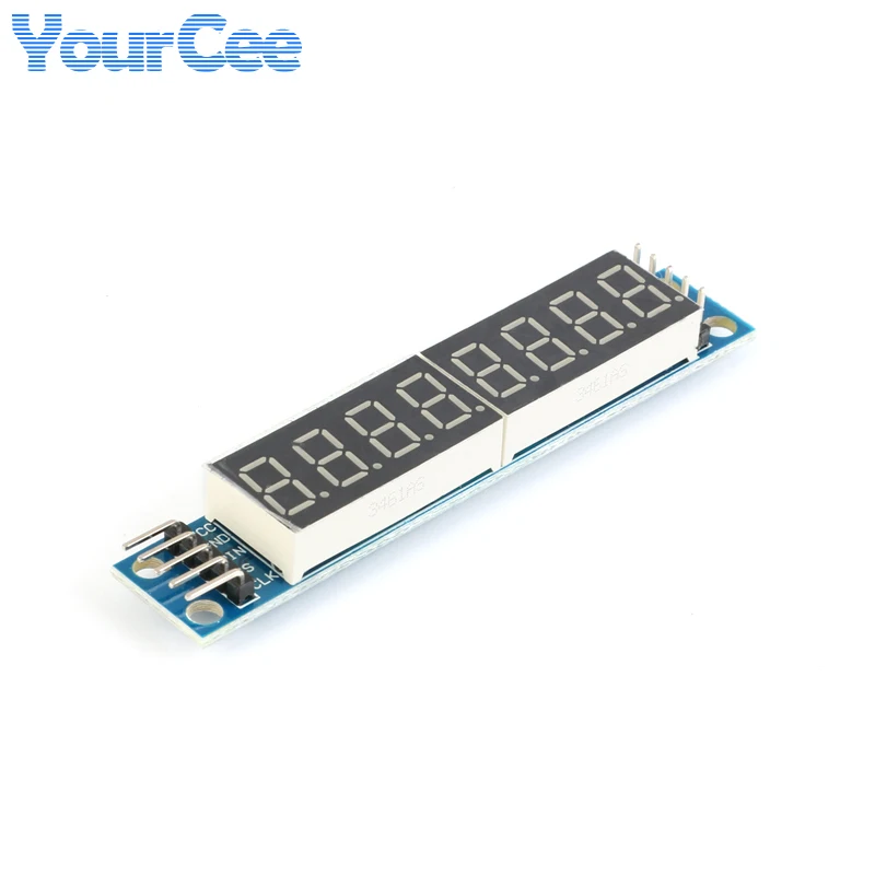 4 8 bit MAX7219 TM1638 LED Digital Tube Module Dot Matrix Microcontroller Highlight Display Serial Interface Nixie for Arduino