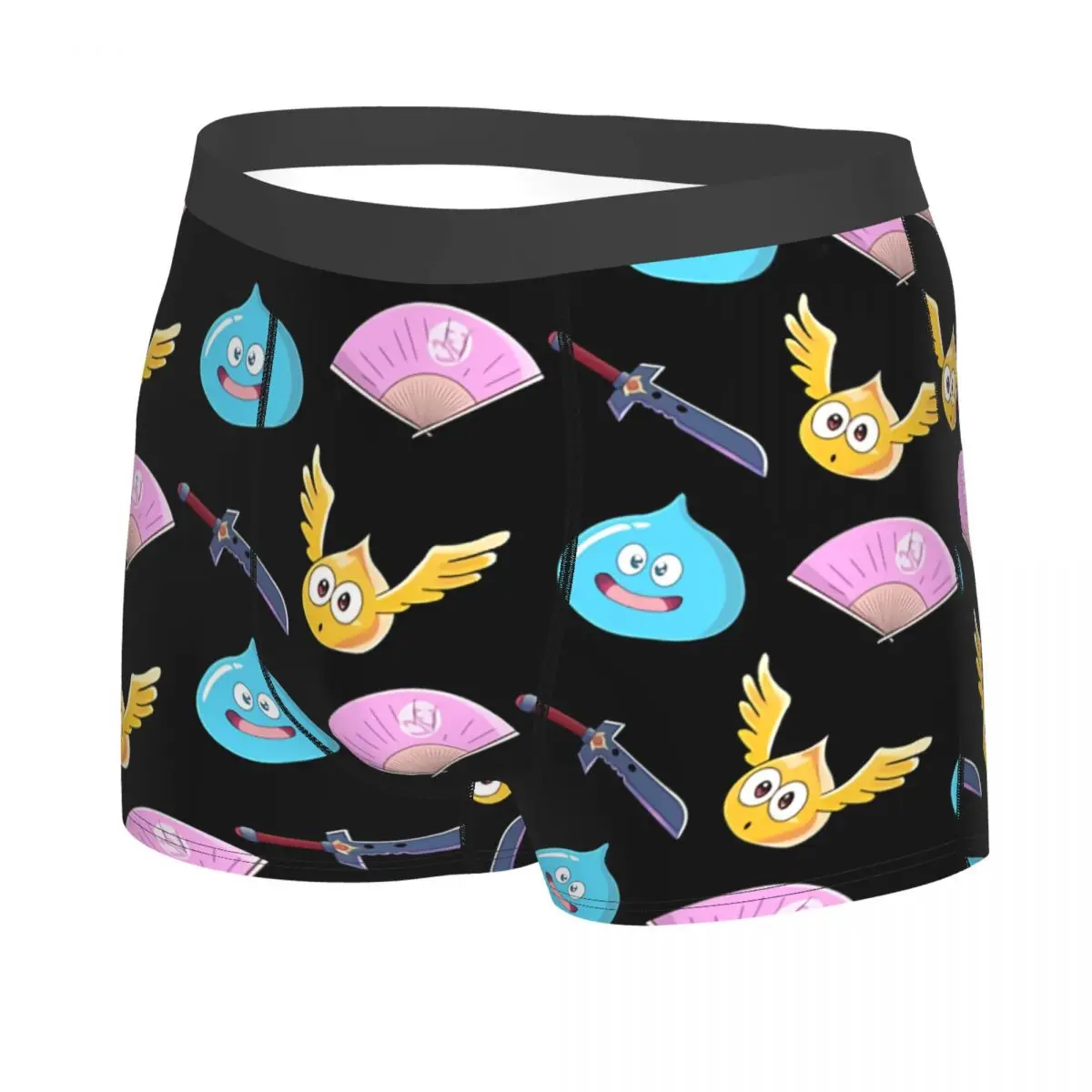 Slime Sword Man's Boxer Briefs Underpants Dragon Quest Game Highly Breathable Top Quality Birthday Gifts