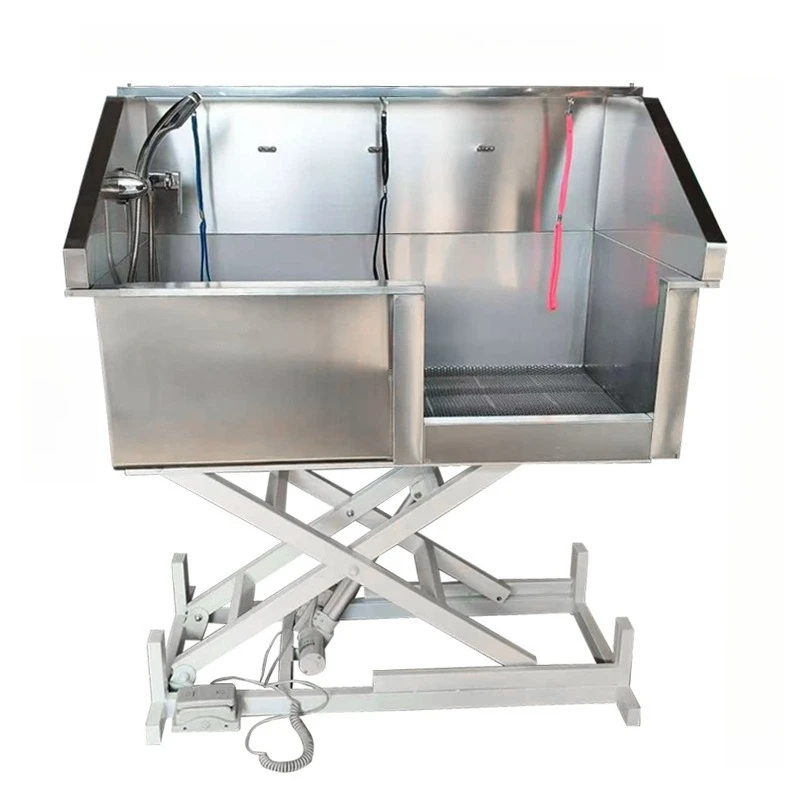 

Stainless steel dog washing pool, dog pet bath, pet store, small and large dog bathtub