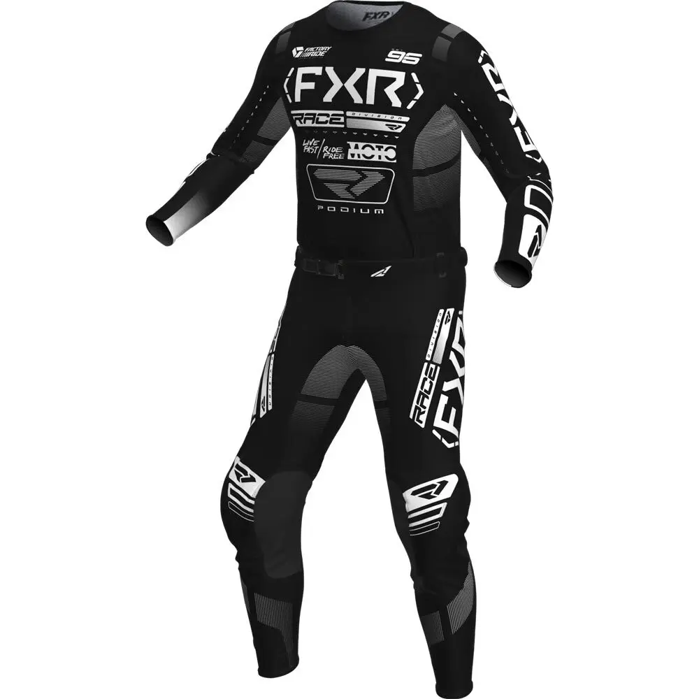 2025 Podium FXR MX Gear Set Off Road Motorcycle Jersey Set Motocross Combo Dirt Bike Suit Moto Kit image 6