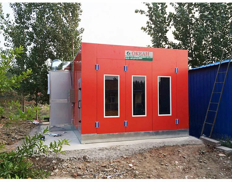 New Designed Spray Cabin Room For Car Paint Oven Can Be Produced According To Client's Need