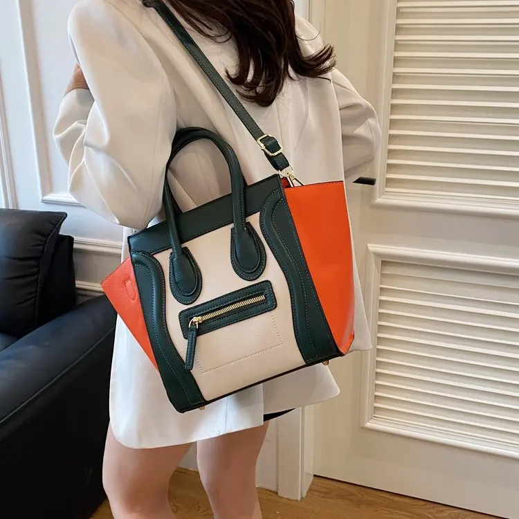 

Luxe Commute Underarm Bag, Smooth Finish with Gold-Tone Hardware, Adjustable Crossbody Strap, Polished Everyday, New 2026