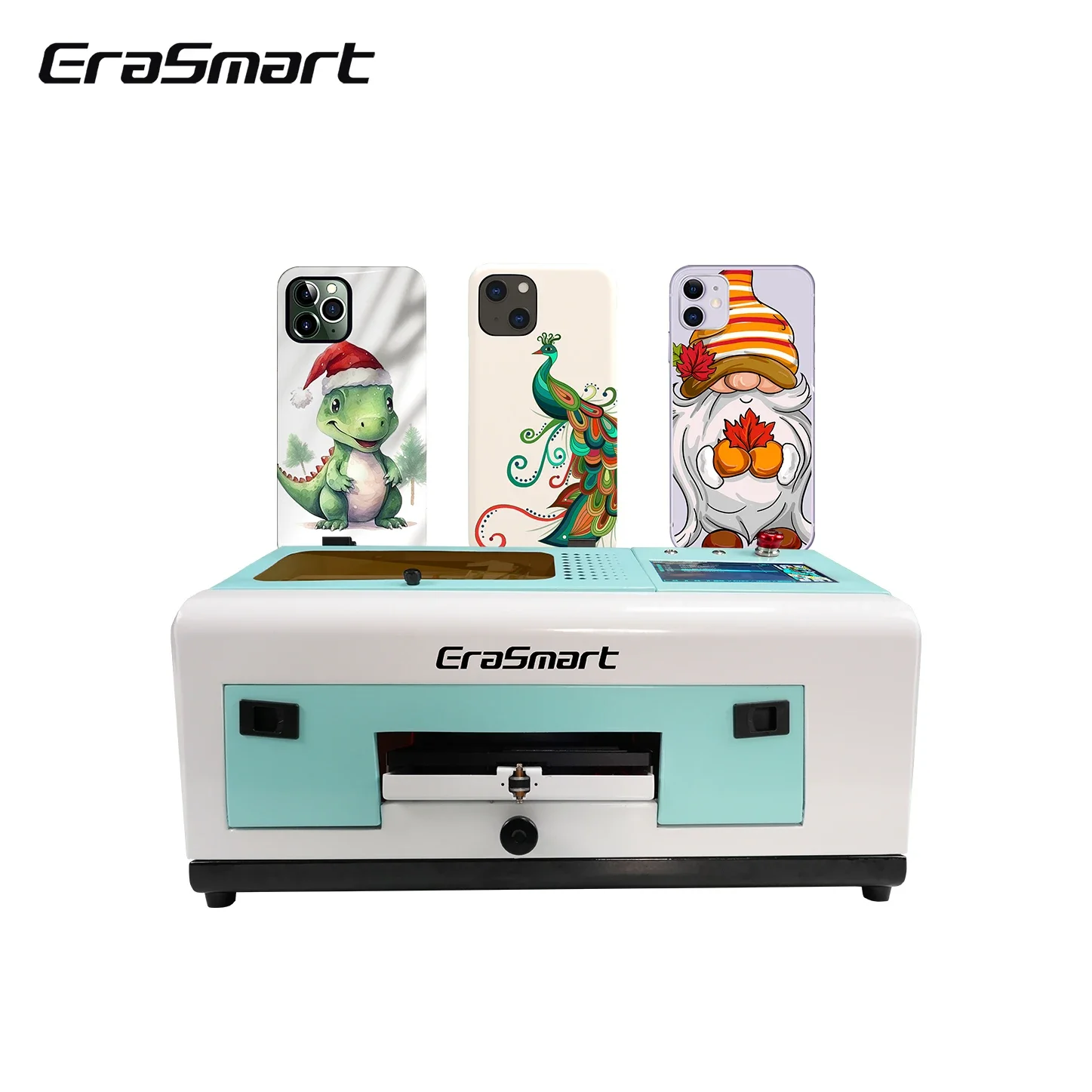 EraSmart Mobile Phone Case Printer Wifi APP Online Custom Mobile Cover UV Printer For Iphone, All Brand