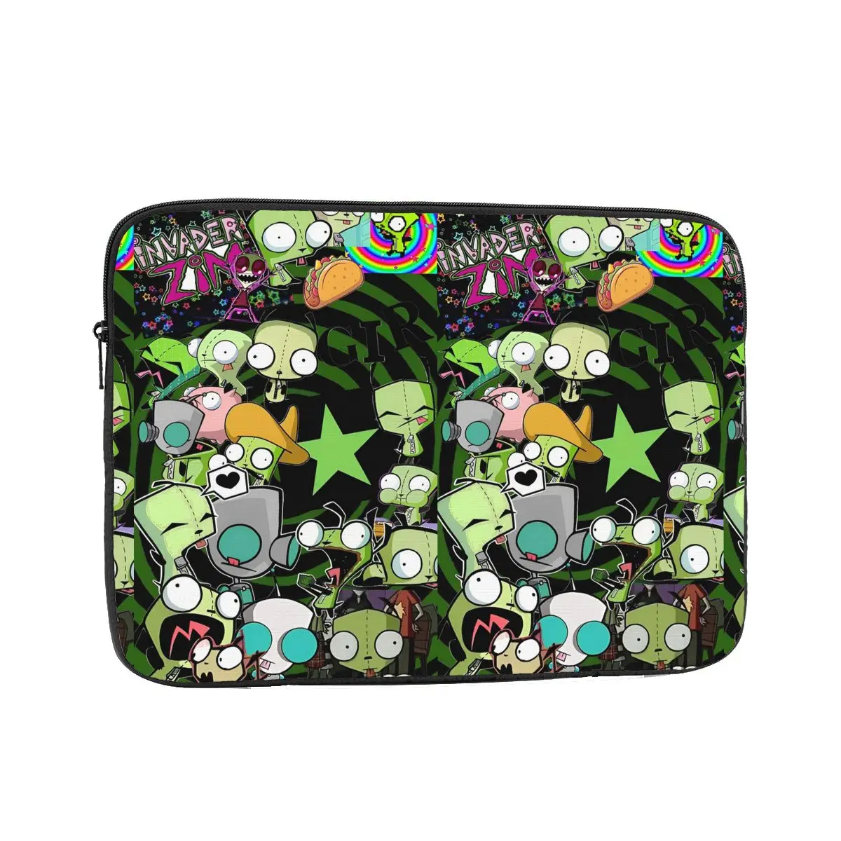 

Сумка для ноутбука Invader Zim с рукавом 12, 13, 15, 17 дюймов, Kawaii, сумка для ноутбука, противоударный чехол, сумка