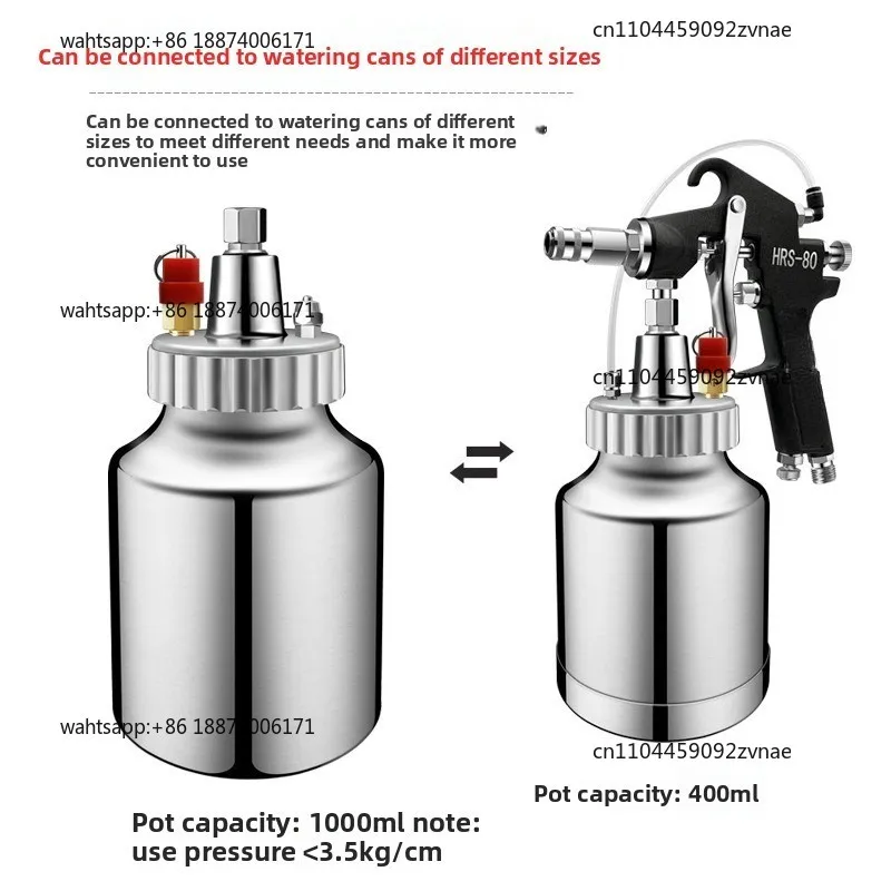 Hrs-80 anti-corrosion coating spray gun automotive sheet metal inner cavity wax injection anti-rust spraying cavity wax hose