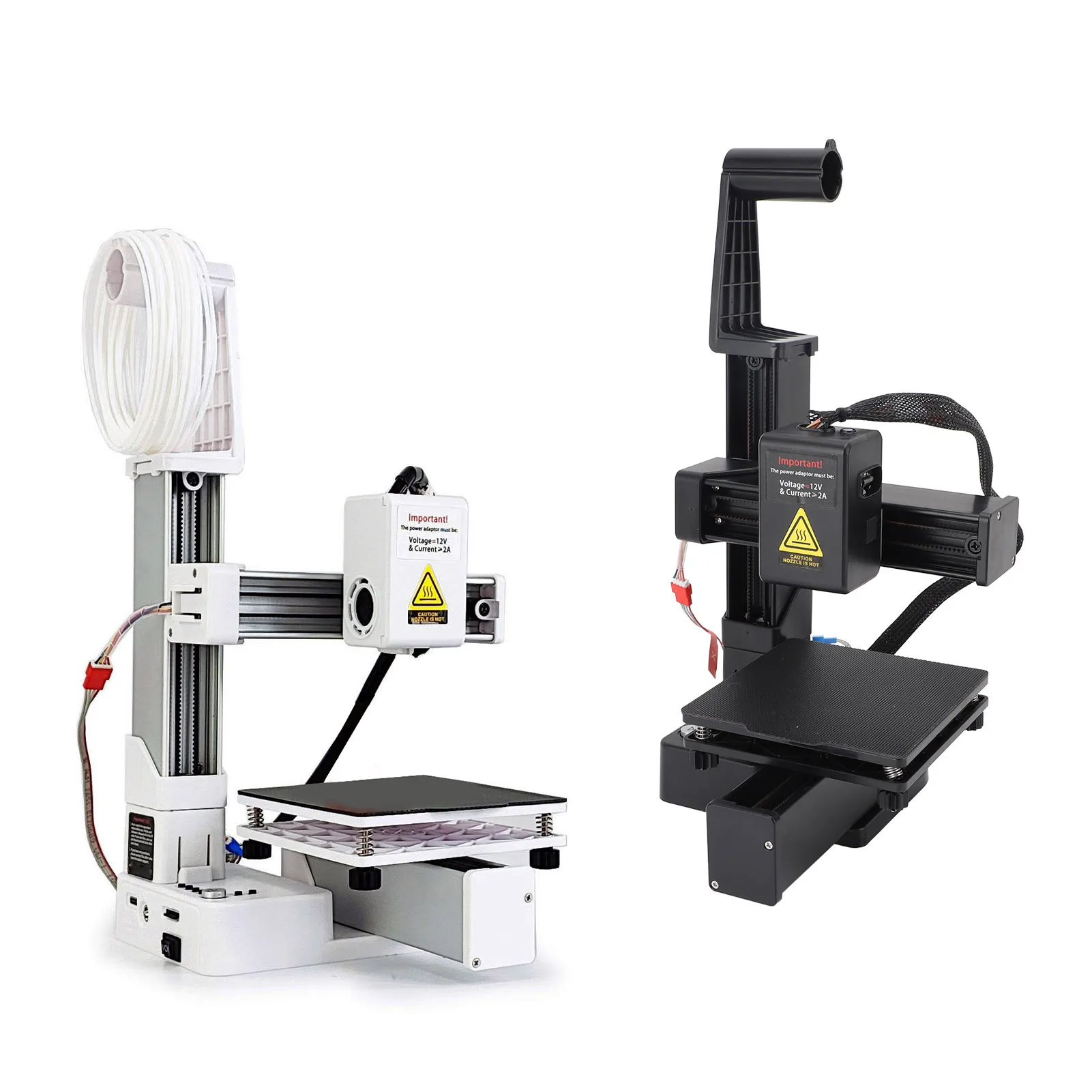 Small 3D Printer User Friendly Setup Efficient Frequency Division Multiplexing 3D Printer All Metal Nozzle for Model Making