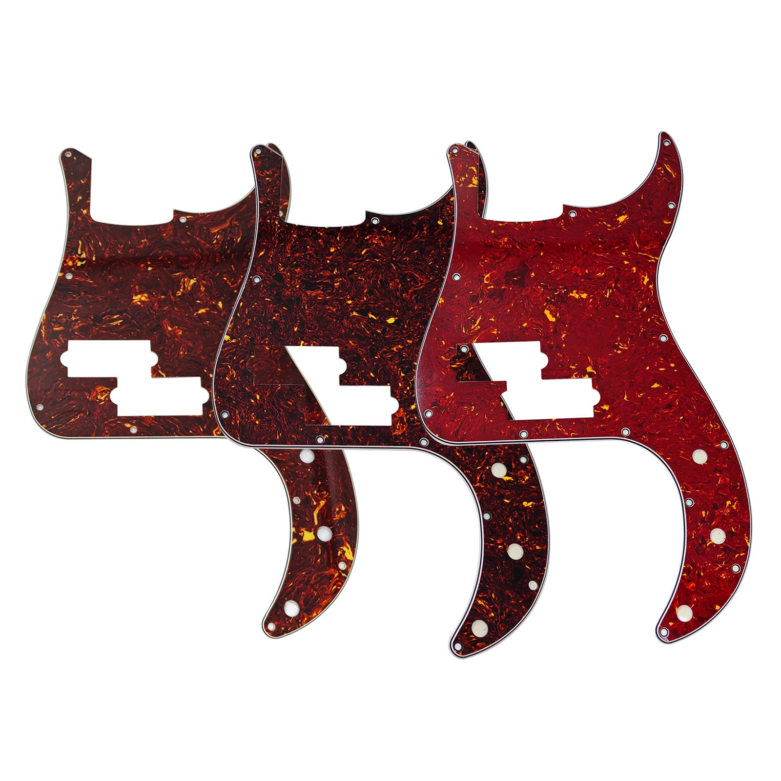 PHRILAM бас-накладка бас-гитара 4-струнная пластина для царапин 13 отверстий для PB бас без ферменного стержня стиль отверстия