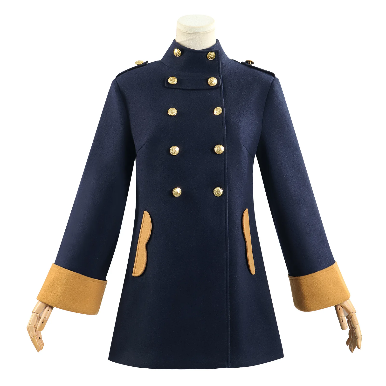 الشتاء زي مدرسي تأثيري معطف لنشاط المعبود ستارلايت أكاديمية ستار ميوكي معطف الصوف #1