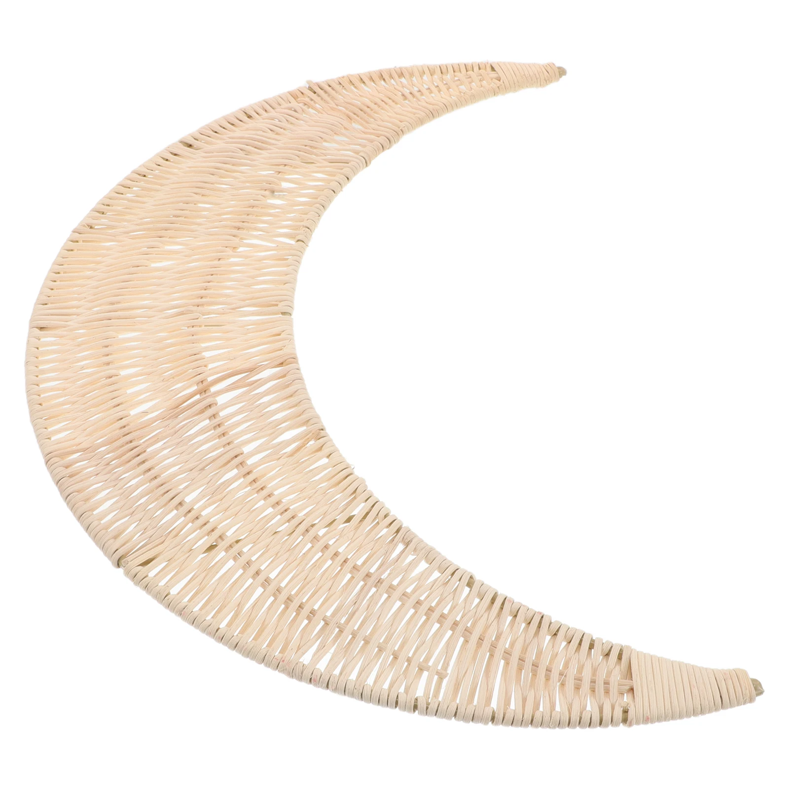 

Moon Wall Decoration Handmade Rattan Hanging Nursery Hand-woven Decorations