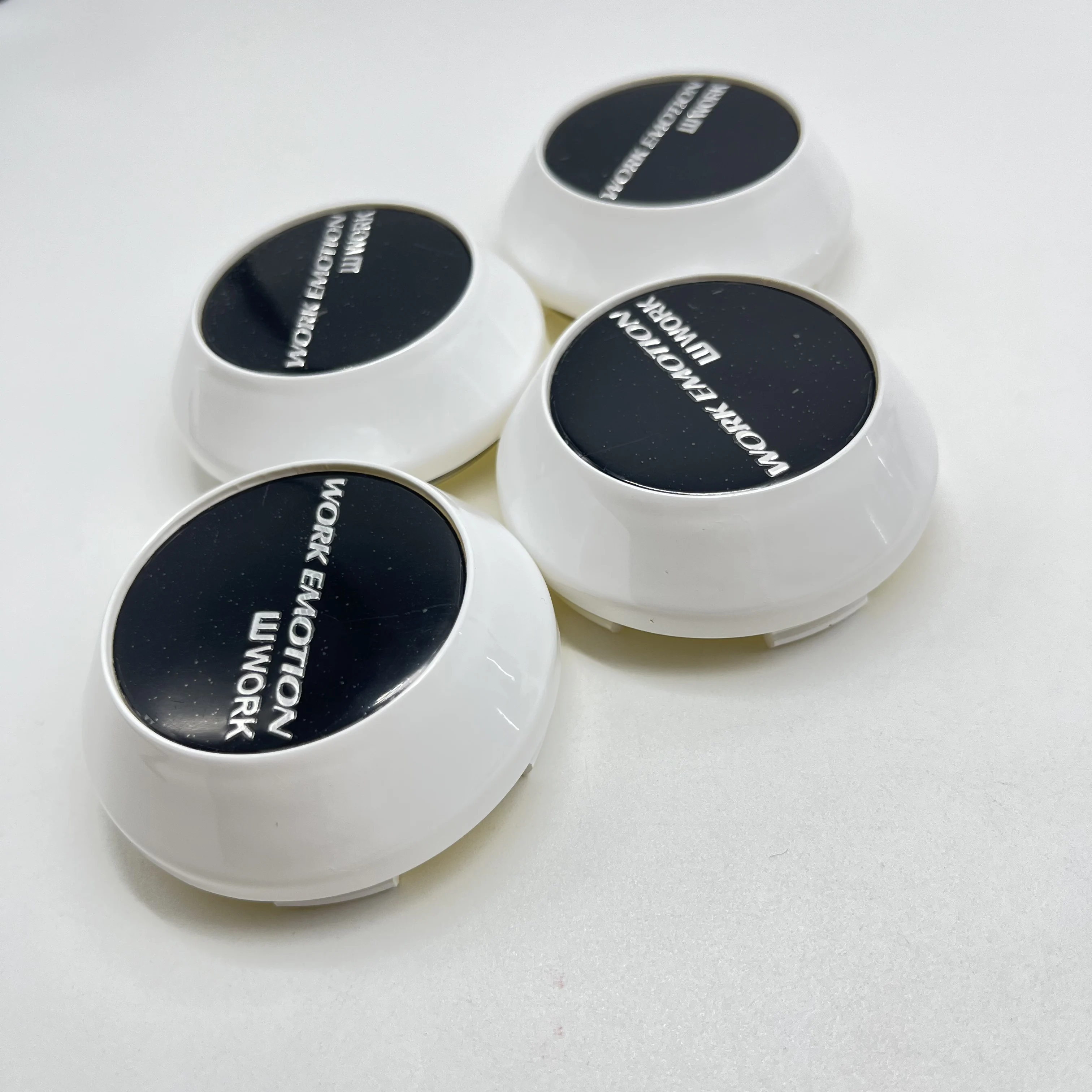 4pcs WORK EMOTION W WORK Emblem Logo 60mm 64mm 65mm 68mm 69mm Car Wheel Center Caps High Cap Accessories Wheels Hub Rim Hubcap view 5